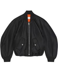 Givenchy - Cropped Cocoon Bomber - Lyst