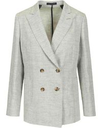 Sartoria Latorre - Double-Breasted Blazer - Lyst