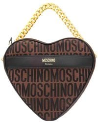 Moschino - Logo Heart Bag - Lyst