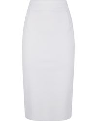 La Petite Robe Di Chiara Boni - Lumi Jersey Skirt - Lyst