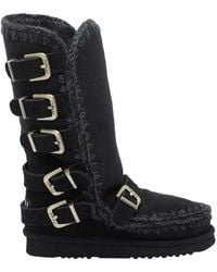 Mou - Eskimo Buckle Strap Boots - Lyst