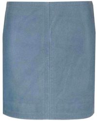 Stand Studio - Leather Mini Skirt - Lyst
