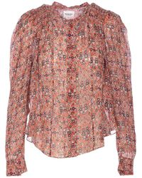 Isabel Marant - Rust Neoline Shirt - Lyst
