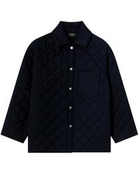 A.P.C. - Giacca Trapuntata - Lyst