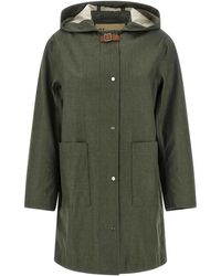 Herno - Linen Raincoat - Lyst