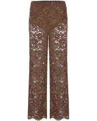 A PAPER KID - Paper Kid A Pants Made Of Polyester - Lyst