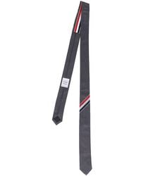 Thom Browne - Stripe Detail Tie - Lyst