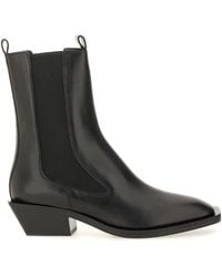 Aeyde - Leather Boot - Lyst