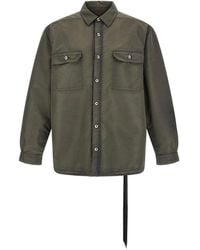 Rick Owens - Jumbo Outershirt Technical Jacket - Lyst