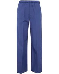Aspesi - Wide Leg Trousers - Lyst