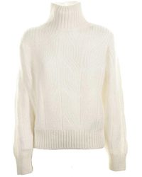 Eleventy - Mohair And Silk Turtleneck - Lyst