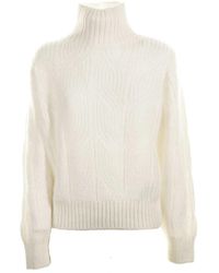 Eleventy - Mohair And Silk Turtleneck - Lyst