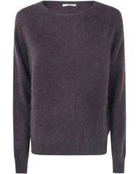 Nuur - Boxy Long Sleeves Round Neck Sweater - Lyst