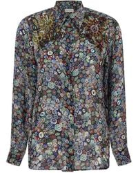 Dries Van Noten - Glass Kaleidoscope Viscose Shirt - Lyst