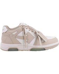Off-White c/o Virgil Abloh - Leather Sneakers With Iconic Zip Tie - Lyst
