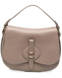 Coccinelle - Handbag Micro Grainy Leather Warm Taupe - Lyst
