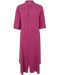 Labo.art - Acca Rock Cotton Midi Dress - Lyst