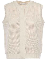 Max Mara - Silk Blend Top - Lyst