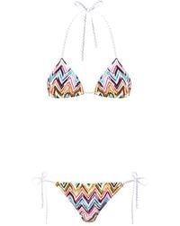 Missoni - Zigzag-Pattern Bikini - Lyst