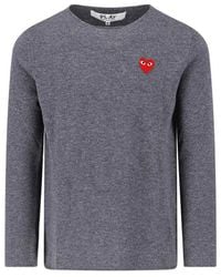 COMME DES GARÇONS PLAY - Suéter Cuello Redondo - Lyst