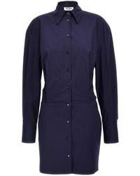 The Attico - Mini Chemisier Dress - Lyst