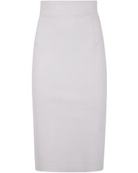 La Petite Robe Di Chiara Boni - Lumi Jersey Skirt - Lyst