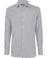 Tom Ford - Alternate Stripe Slim Fit Shirt - Lyst