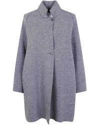 Harris Wharf London - Raglan Cape Boiled Wool - Lyst