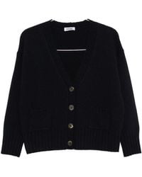 Base London - Wool V-Necked Cardigan - Lyst