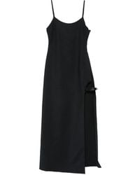 Coperni - Midi Dress With Spaghetti Straps - Lyst