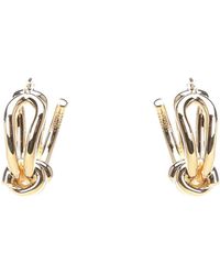 MM6 by Maison Margiela - Knot Earrings - Lyst