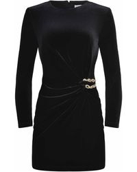 Self-Portrait - Dress Made Of Velvet - Lyst