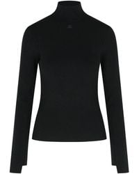 Courreges - Rundhalspullover - Lyst