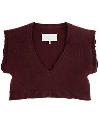 Maison Margiela - Cotton Cropped Top - Lyst