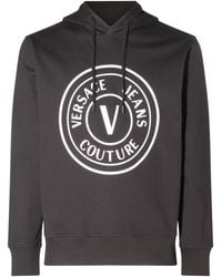 Versace Jeans Couture - Cotton Sweatshirt - Lyst
