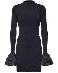 ROTATE BIRGER CHRISTENSEN - Knit Mini Dress - Lyst