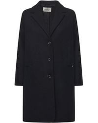 Ottod'Ame - Wool Blend Midi Coat - Lyst