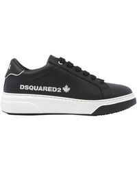 DSquared² - Bumper Sneakers In Leather - Lyst