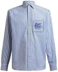 Etro - Shirt With Pocket - Lyst