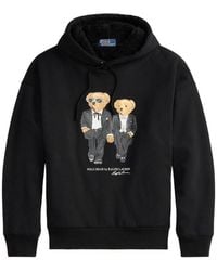 Polo Ralph Lauren - Formal Suit Bears Graphic Hoodie - Lyst
