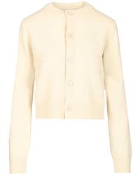 Ami Paris - Ami Crew Neck Cardigan - Lyst