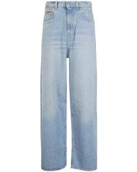Martine Rose - Extended Wide Leg Jean - Lyst