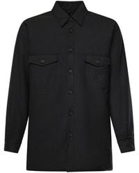 MM6 by Maison Margiela - Wool Blend Shirt - Lyst