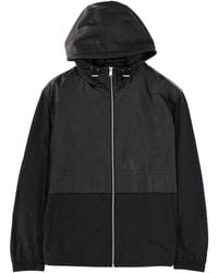 BOSS - Leather Blend Jacket - Lyst