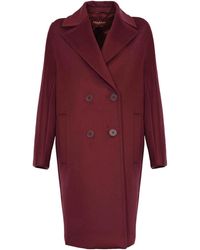 Max Mara - Agenda Oversized Wool Coat - Lyst