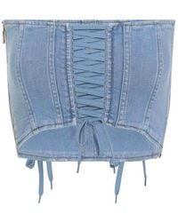 Elisabetta Franchi - Corset Top - Lyst