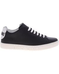 Moschino - Teddy Logo And Patch Sneakers - Lyst