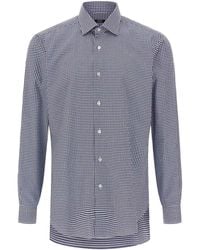 Barba Napoli - Vichy Shirt - Lyst