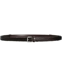 Dolce & Gabbana - Belt With Braided Design - Lyst