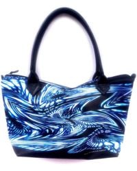 MARIA ENRICA NARDI - Valchiria Satin Bag With Print - Lyst